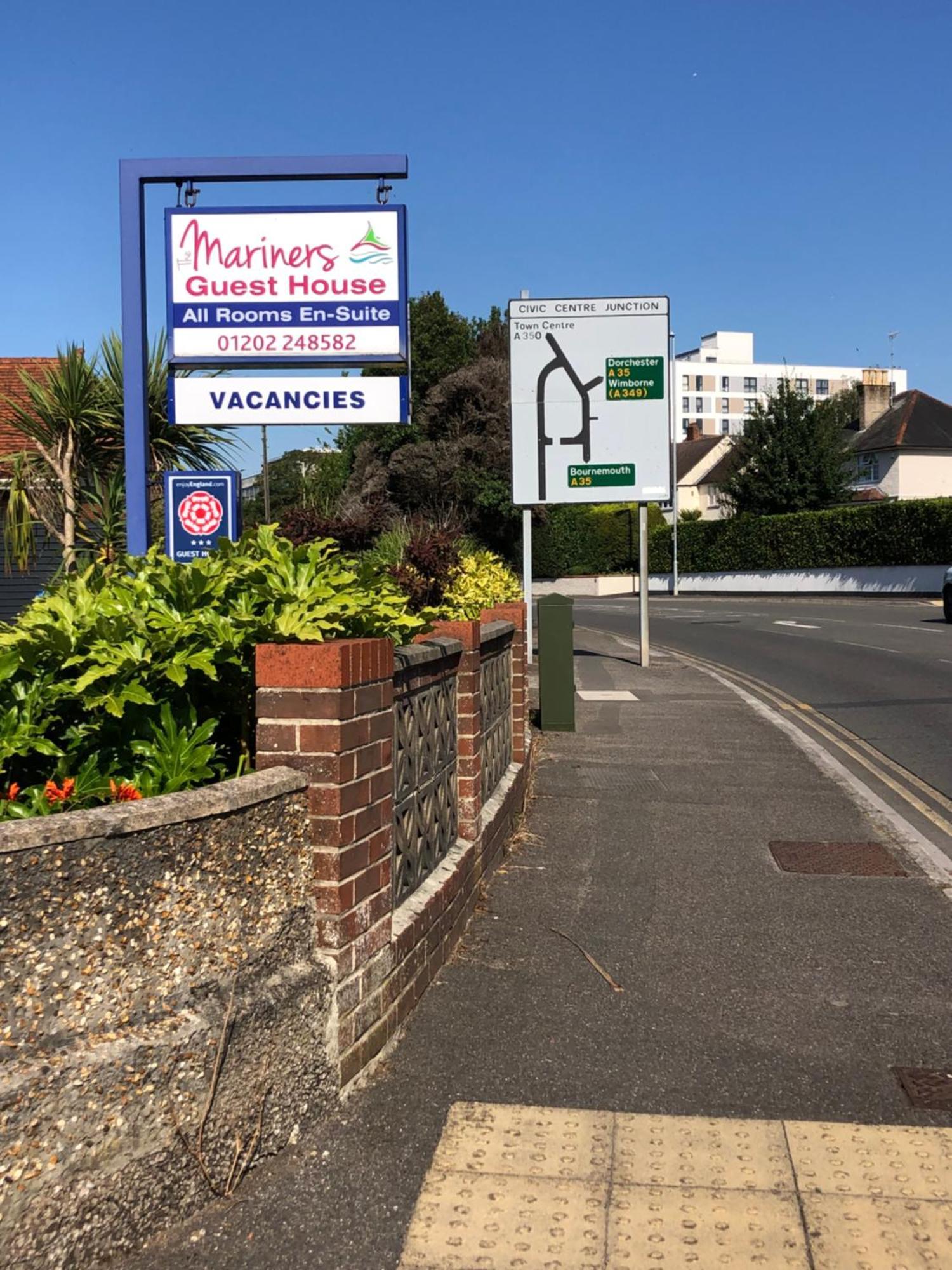 The Mariners Guest House Poole Exteriör bild
